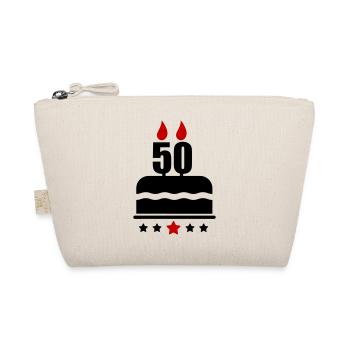 50 ans anniversaire,cadeau d'Anniversaire - Trousse biologique - nature - Devant
