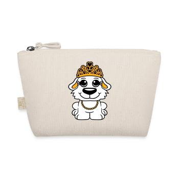 Chien Couronne Reine Fille Jolie Princesse Femme - Trousse biologique - nature - Devant