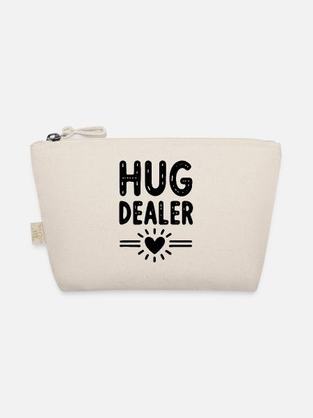 Hug Dealer - Organic Pouch - nature - Front