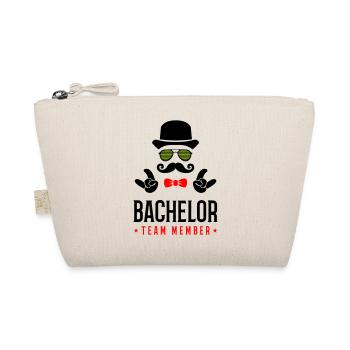 bachelor team member - Bio-Täschchen - Natur - Vorne