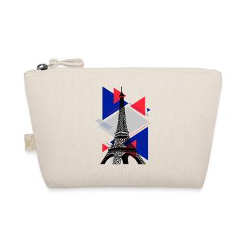Paris Tour Eiffel France City Skyline Art - Trousse biologique - nature - Devant