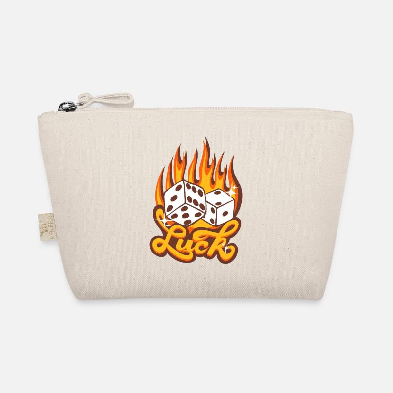 Luck – Fiery Cube Lucky Design Organic Pouch