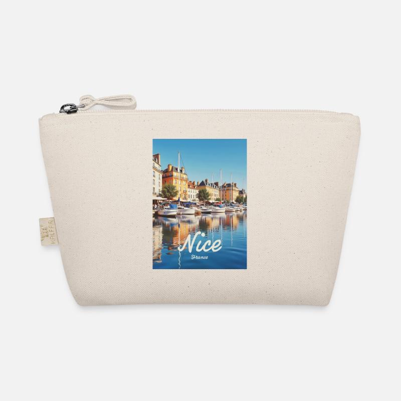Nice Hafen von Nizza Bio-Täschchen