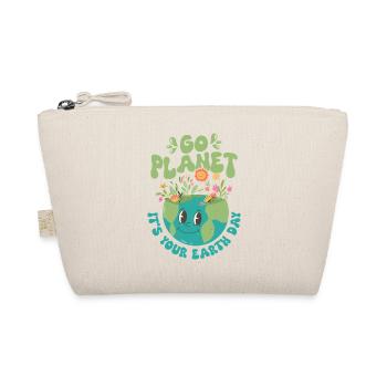 Go Planet It's Your Earth Day Planet Environmental - Organic Pouch - nature - Front