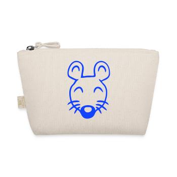 Mouse Mouse Cute Little Rat Rodent Friendly - Organic Pouch - nature - Front