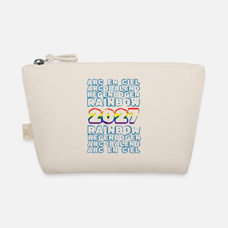 Regenbogen 2027 Bio-Täschchen