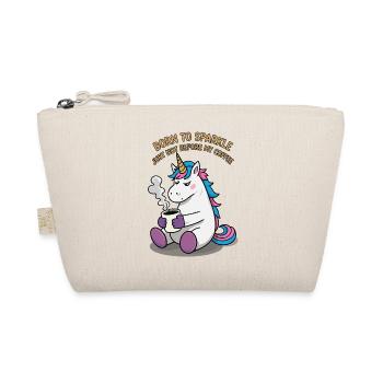 La licorne aime le café - Trousse biologique - nature - Devant