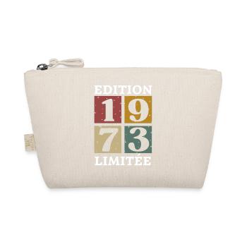 Limited edition 1973 born in 1973 - Organic Pouch - nature - Front