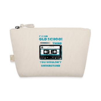 Old School Vibes – Das wirst du nicht verstehen! - Bio-Täschchen - Natur - Vorne