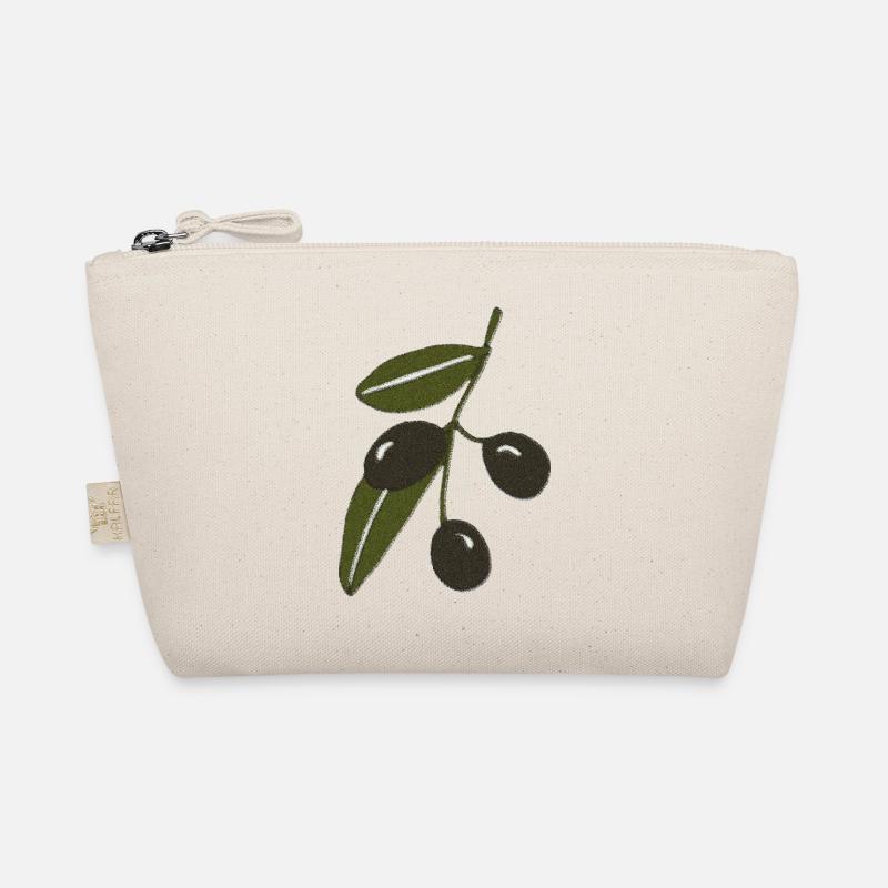 Olive Branch Impressionism Organic Pouch