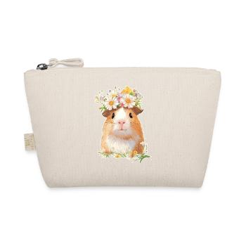 Cochon d’Inde avec des fleurs - Trousse biologique - nature - Devant
