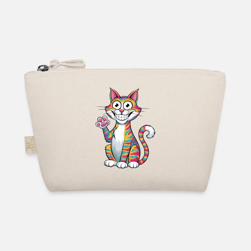 Chat qui agite la main - Trousse biologique - nature