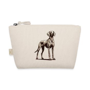 Weimaraner - Organic Pouch - nature - Front