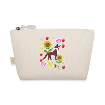 80s Retro Fox Foxes Kids Child Summer - Organic Pouch - nature - Front