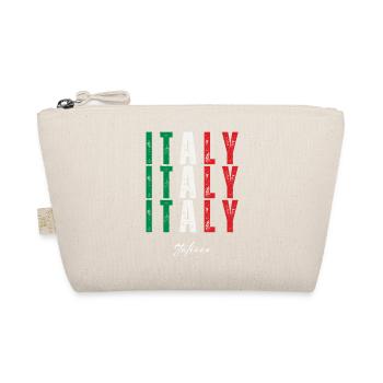 Drapeau de l’Italie, fierté italienne - Trousse biologique - nature - Devant