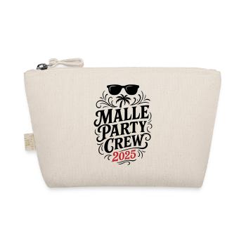 Malle Party Crew 2025 - Organic Pouch - nature - Front