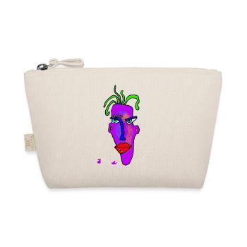Neon Portrait Color Explosion - Organic Pouch - nature - Front