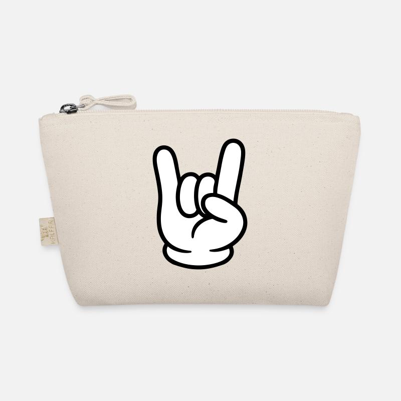 Hand Comic Party Zeichen Bio-Täschchen