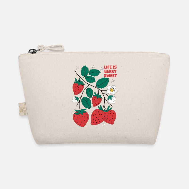 Süße erdbeere Bio-Täschchen