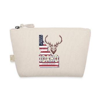 Idaho Vereinigte Staaten Vintage USA Souvenir - Bio-Täschchen - Natur - Vorne