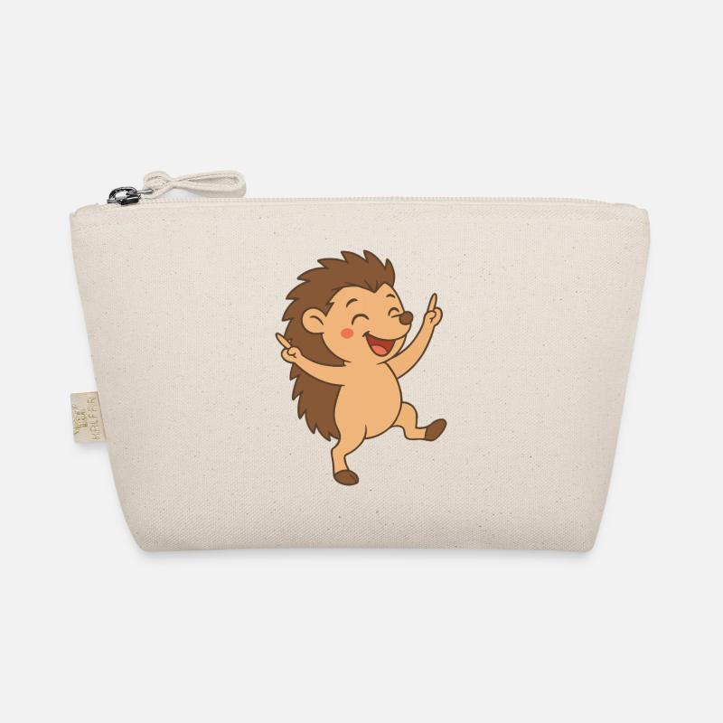 Dancing baby hedgehog boyfriend Organic Pouch
