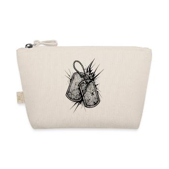Outlaws skull gangs biker army soldiers - Organic Pouch - nature - Front