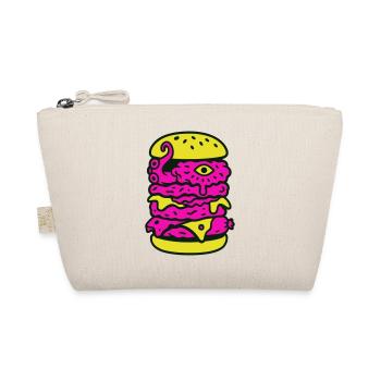 Monster Burger in Pop Art Style - Organic Pouch - nature - Front