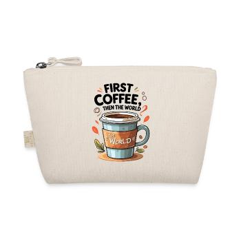 Coffee mug with quote and nature motifs - Organic Pouch - nature - Front