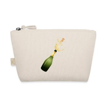 Bouteille de vin mousseux – Illustration de fêtes et de célébrations - Trousse biologique - nature - Devant