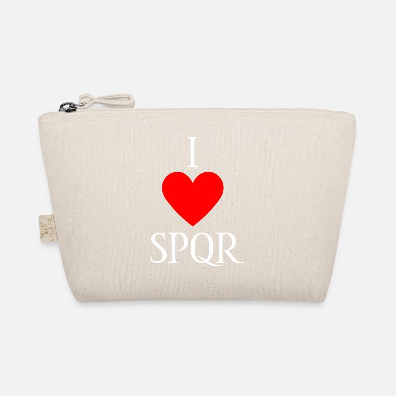 I LOVE SPQR Vector Bright Organic Pouch