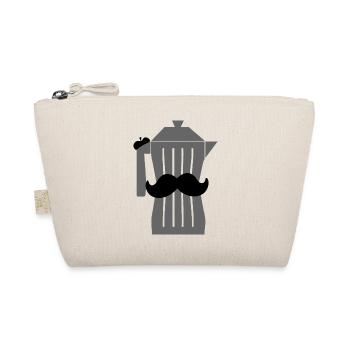 Moustache Espresso Schwarzer Kaffee - Bio-Täschchen - Natur - Vorne
