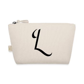 Letter L, name, the letter L - Organic Pouch - nature - Front