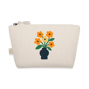 Flower vase - Organic Pouch - nature - Front