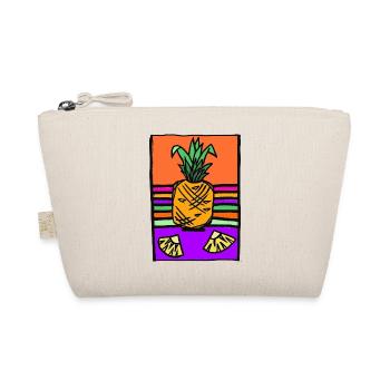 Illustration de néon d’ananas - Trousse biologique - nature - Devant