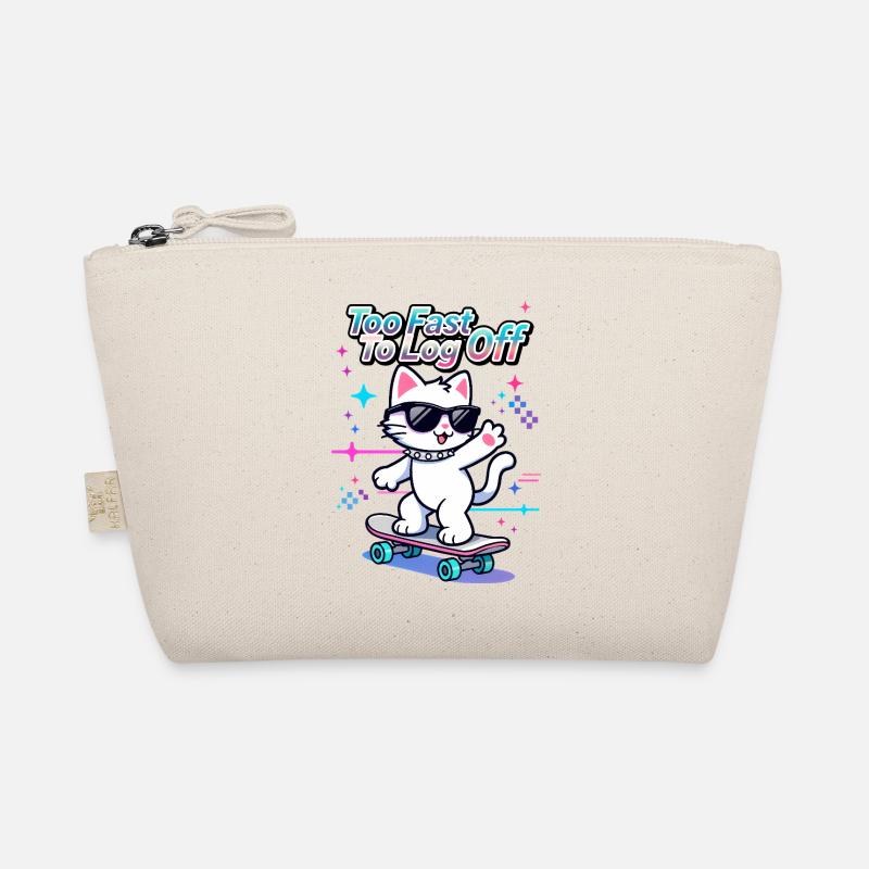 🐱 Chat patineur avec des lunettes - Trop rapide pour se déconnecter Trousse biologique