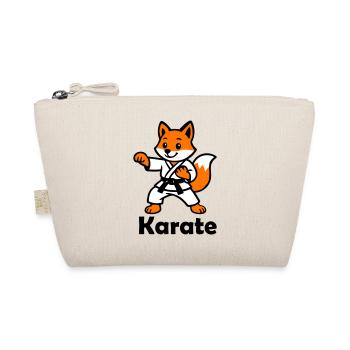 Karate Fuchs - Bio-Täschchen - Natur - Vorne