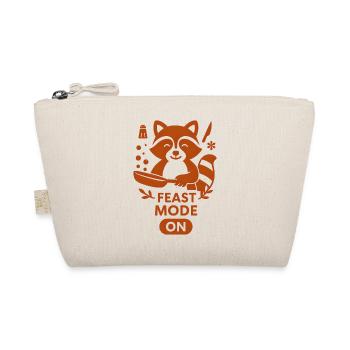 conception drôle de chapeau de chef raton laveur - Trousse biologique - nature - Devant