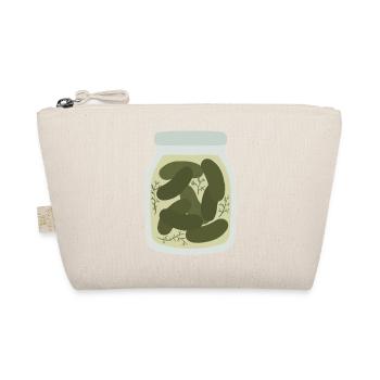 Vintage concombre cornichon pot Design - Trousse biologique - nature - Devant