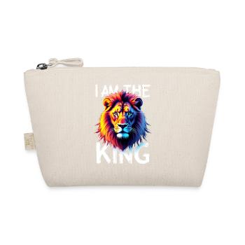 I am the King Lion - Organic Pouch - nature - Front