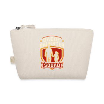 Daddy Daughter Squad Matching Father Daughter - Organic Pouch - nature - Front