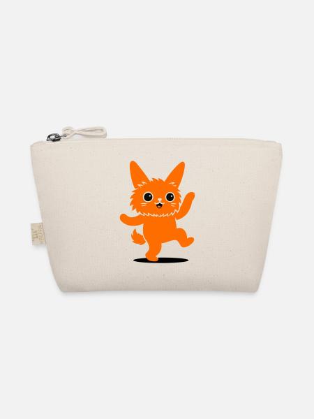 Personnage animal drôle avec de grands yeux - Trousse biologique - nature - Devant