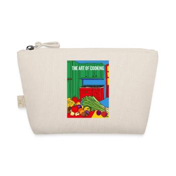 The Art Of Cooking Illustration - Organic Pouch - nature - Front