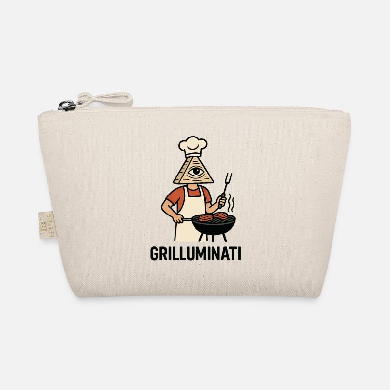 Grilluminati - die geheime Grillkunst - Bio-Täschchen - Natur