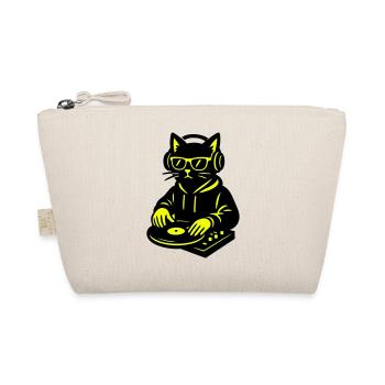 DJ Cat - Bio-Täschchen - Natur - Vorne
