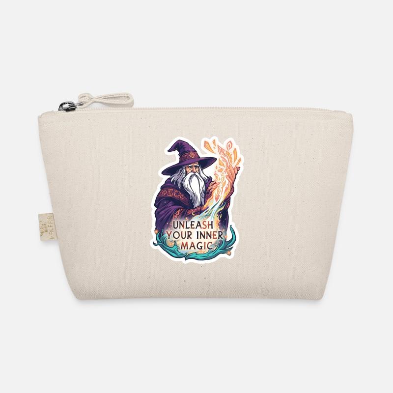 Old Wizard Magician – Unleash Your Inner Magic Organic Pouch