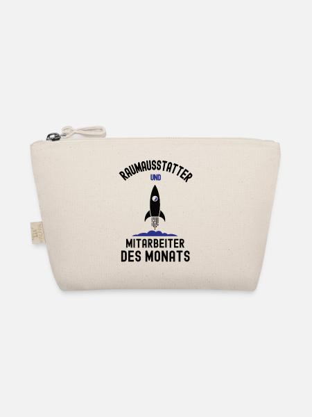 Employee of the Month Interior Decorator Decorator - Organic Pouch - nature - Front