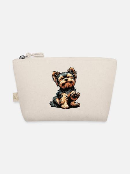 Yorkshire Terrier Yorkie Yorkiebesitzer Yorkies - Bio-Täschchen - Natur