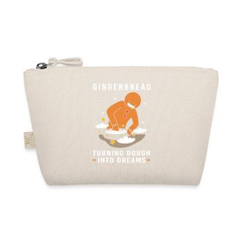Gingerbread Christmas Gingerbread Man Gingerbread - Organic Pouch - nature - Front