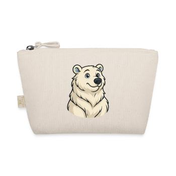 ours polaire dessin animé câlin ami - Trousse biologique - nature - Devant