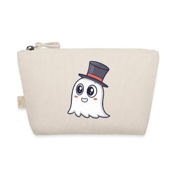 Schicker Ghost Zylinder - Bio-Täschchen - Natur - Vorne